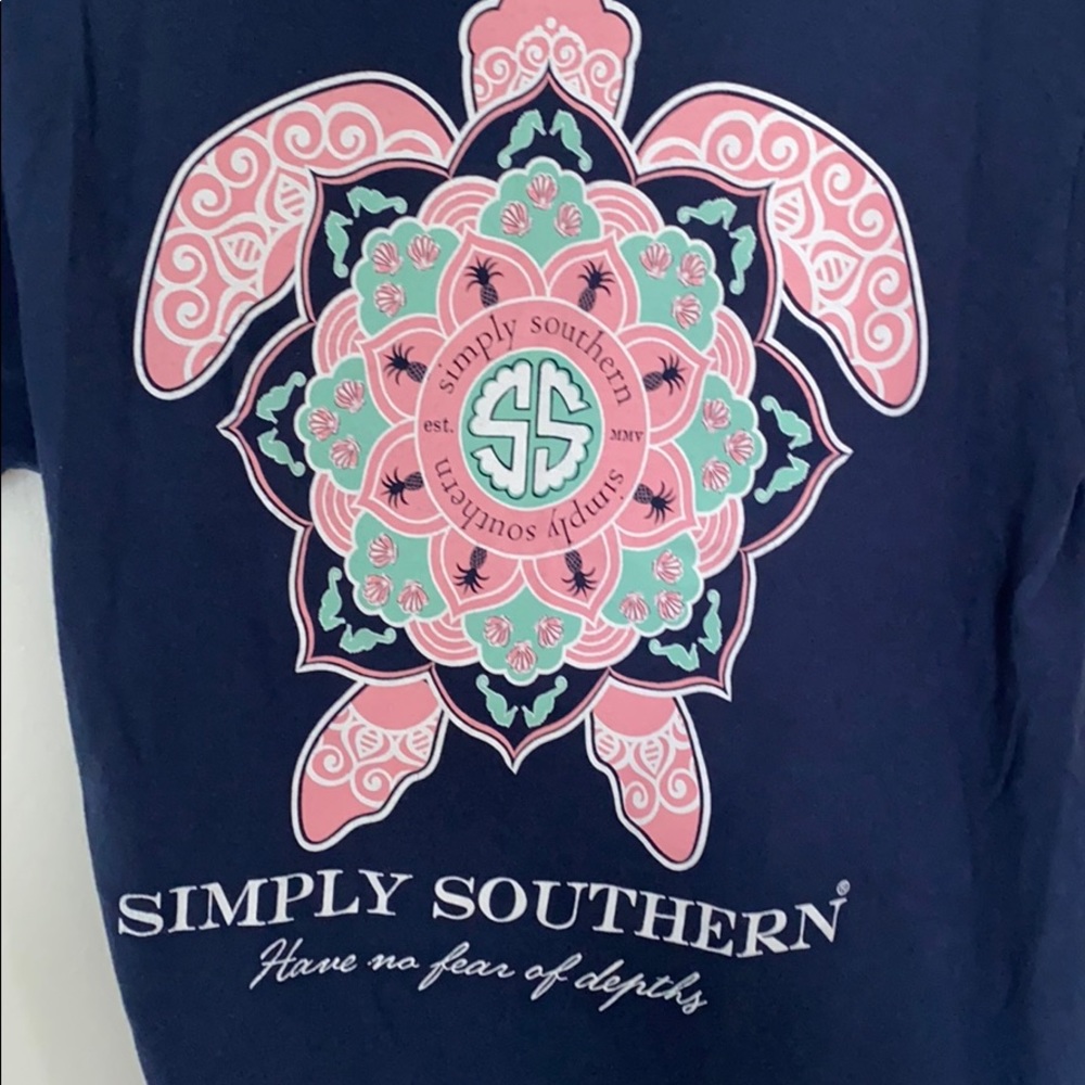 3/$22 Simply southern medium short sleeve